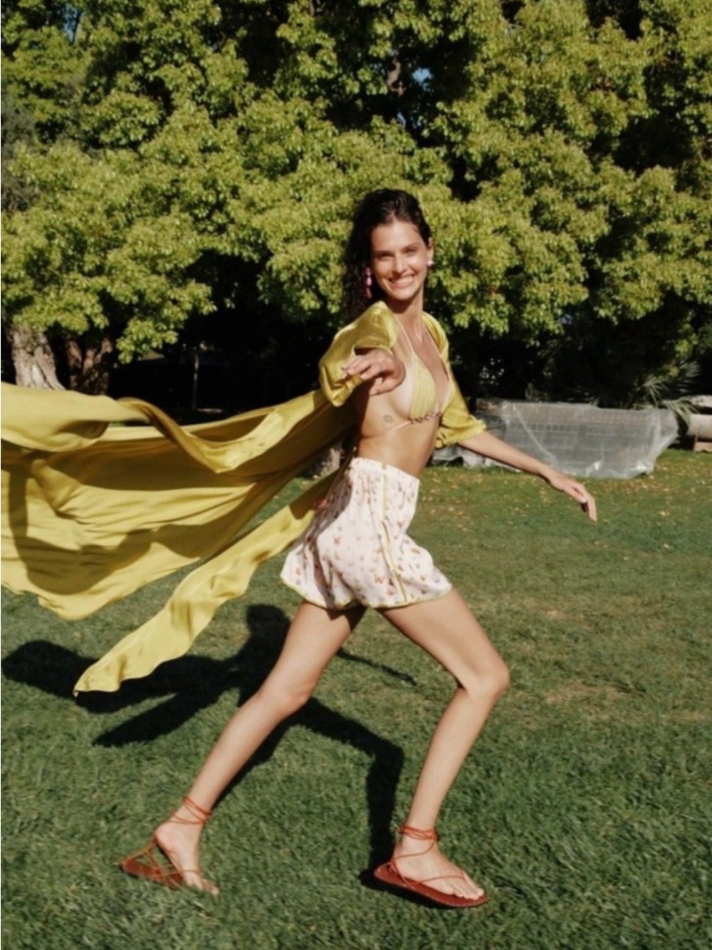 Antique Moss Yellow Cover-Up